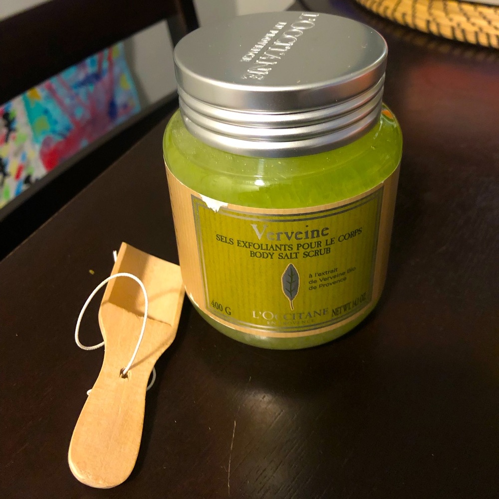 Verbena Body Salt Scrub